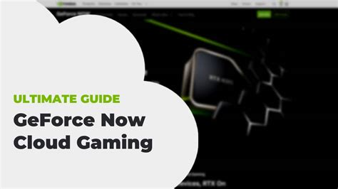 nvidia cloud gaming